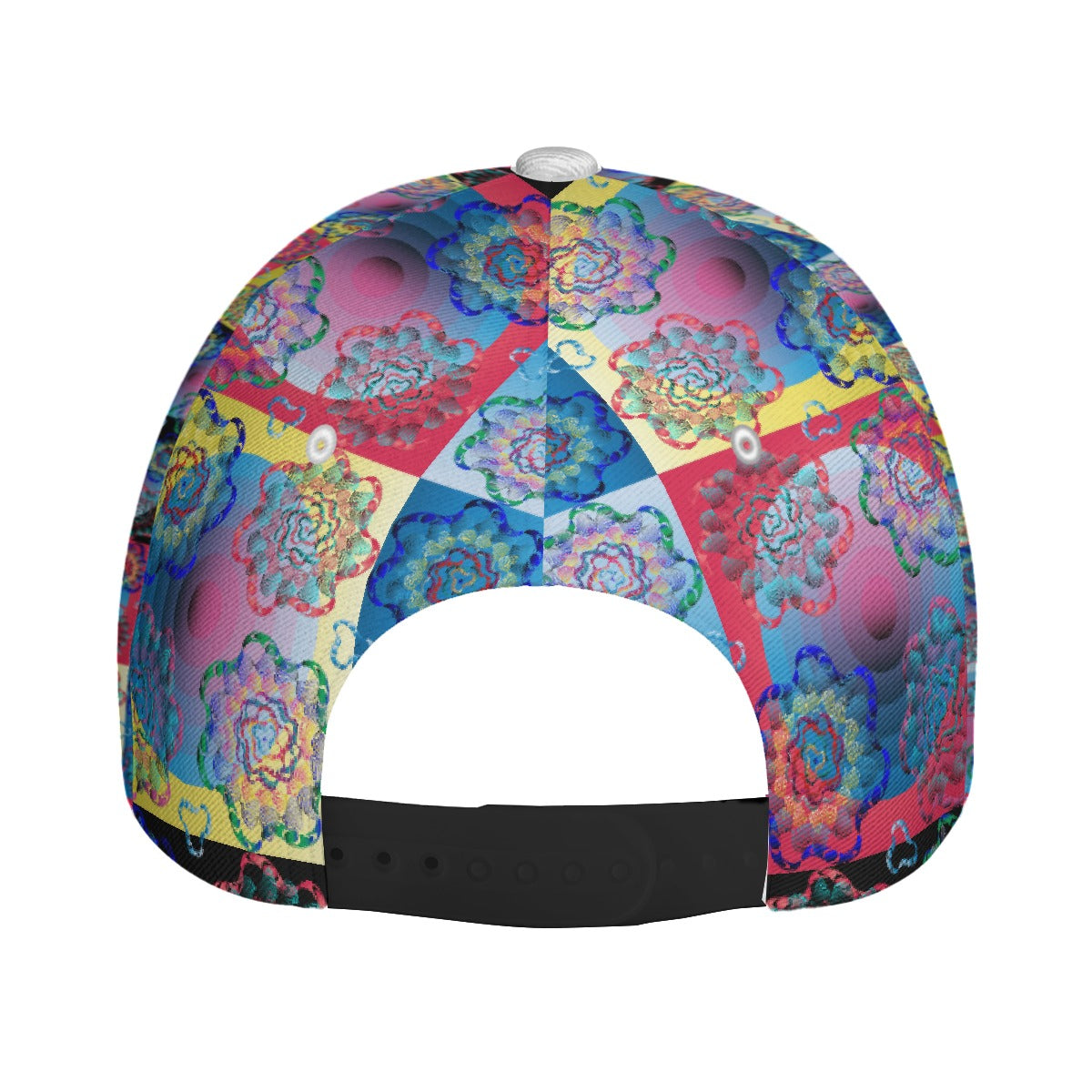 All-Over Print Unisex Peaked Cap With Box Kukloso Abstract Geo No 947