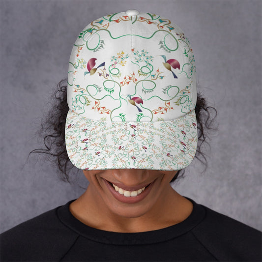 All-Over Print Unisex Peaked Cap With Box Kukloso Abstract Geo No1353