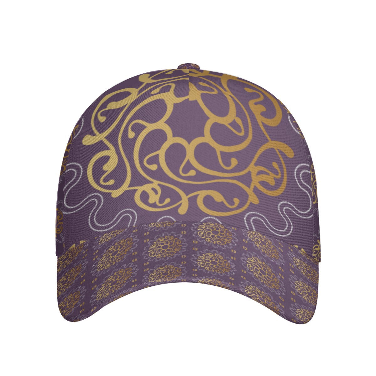 All-Over Print Unisex Peaked Cap With Box Kukloso Abstract Geo No 1895