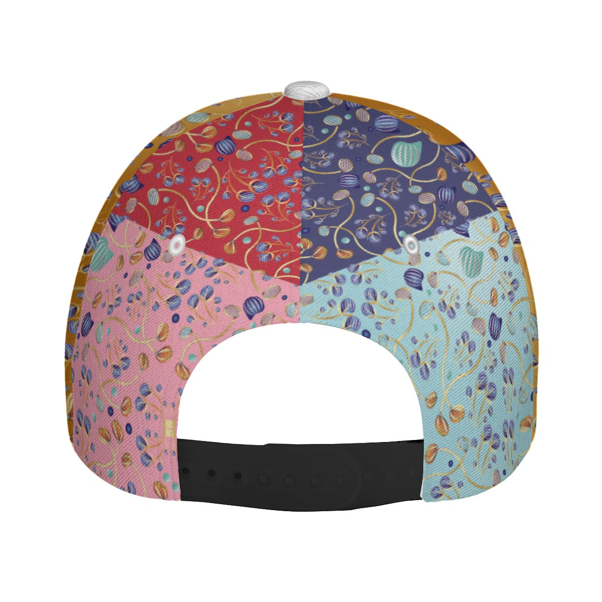 All-Over Print Unisex Peaked Cap With Box Kukloso Abstract Geo No 887