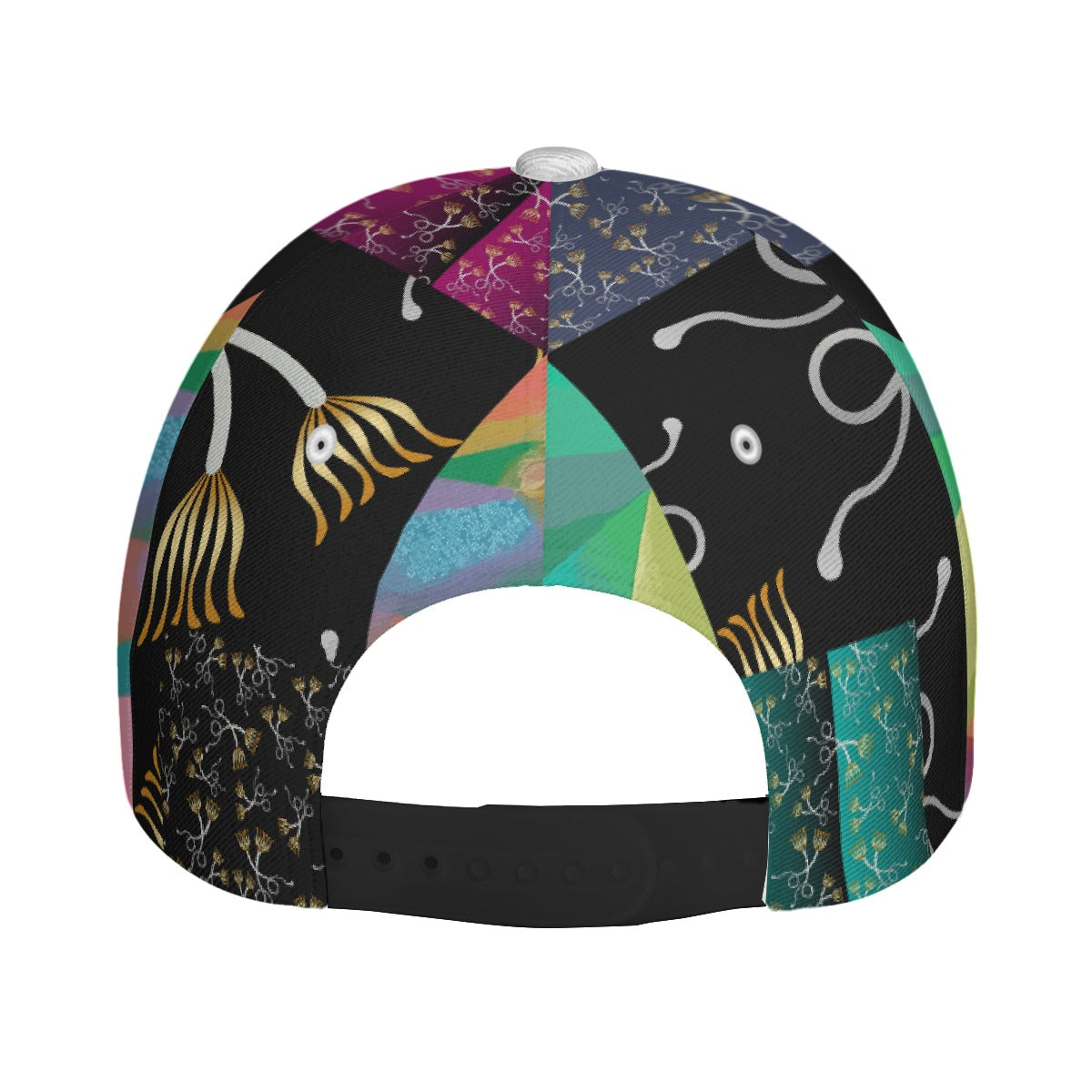 All-Over Print Unisex Peaked Cap With Box Kukloso Abstract Geo No 644