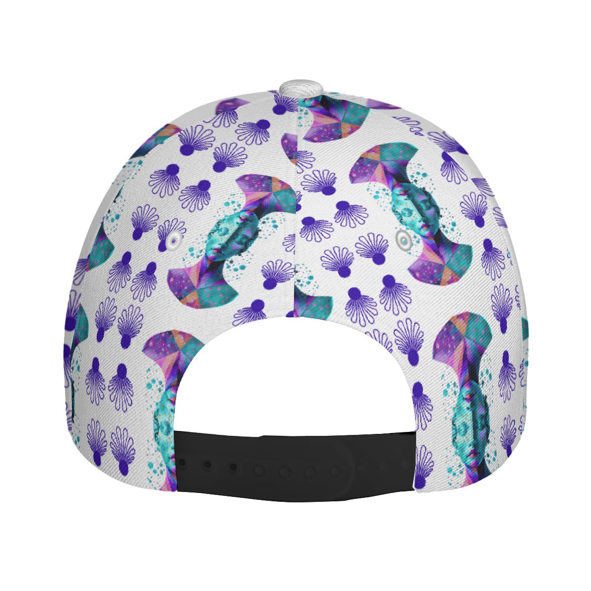 All-Over Print Unisex Peaked Cap With Box Kukloso Abstract Geo No 1282