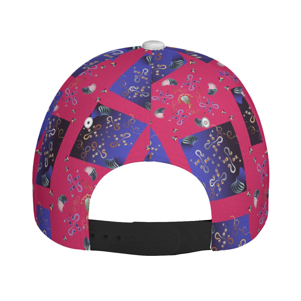 All-Over Print Unisex Peaked Cap With Box Kukloso Abstract Geo No 1843