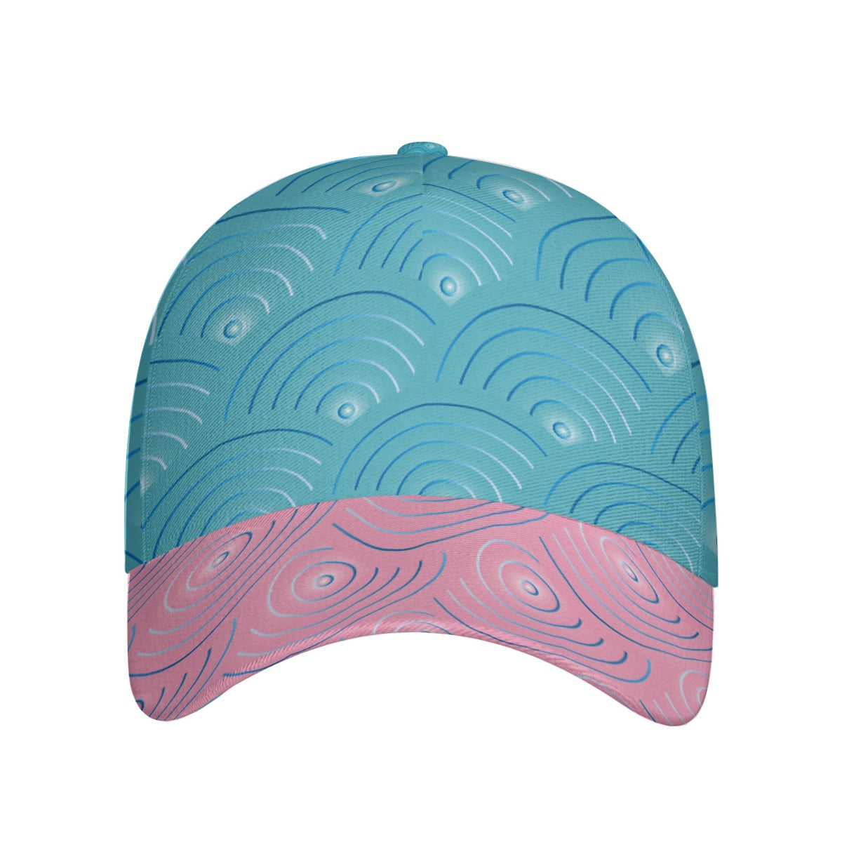 All-Over Unisex Print Peaked Cap With Box Kukloso Abstract Geo No 13