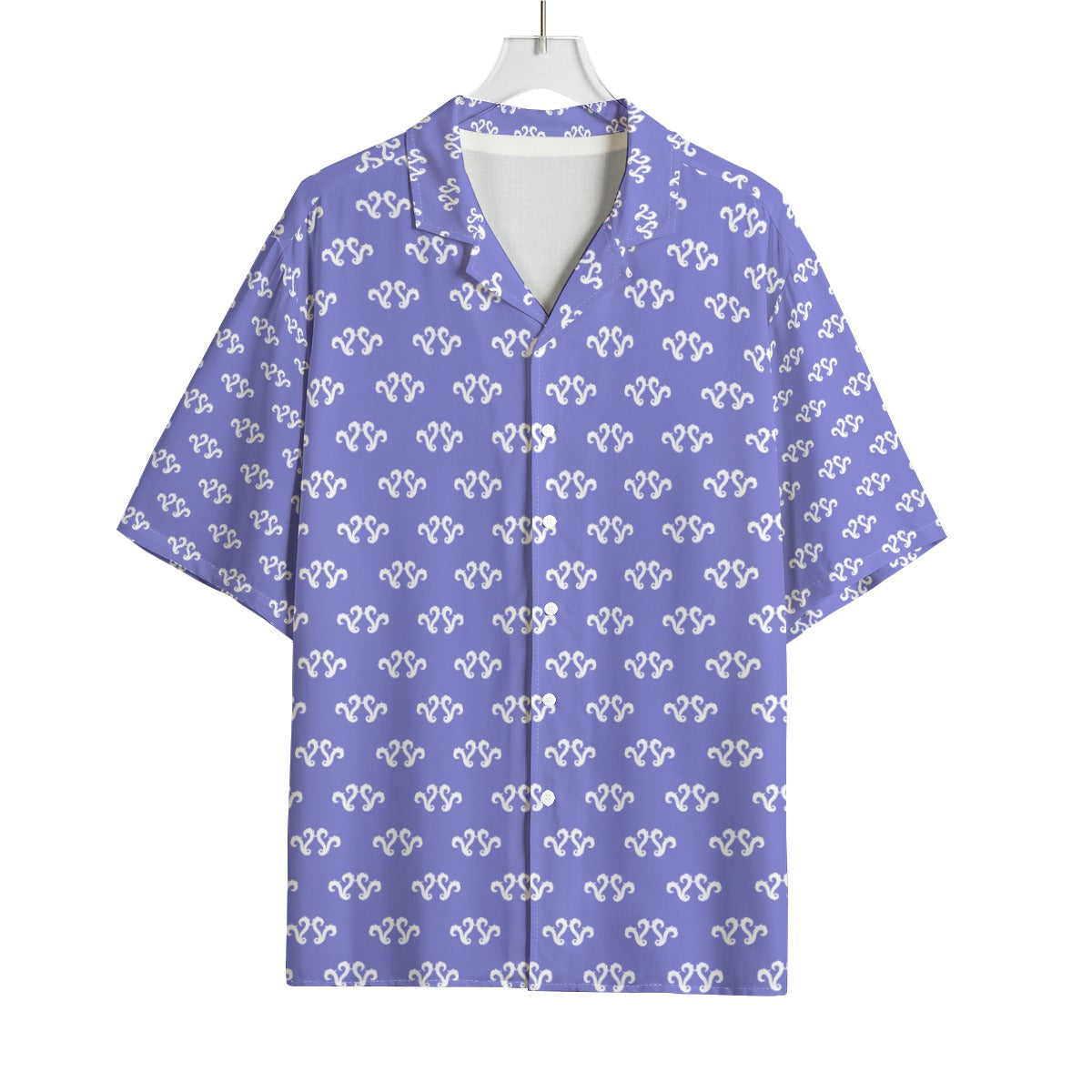 AOP Men's Hawaiian Rayon Shirt Kukloso Geo No 1159 Medium Pattern