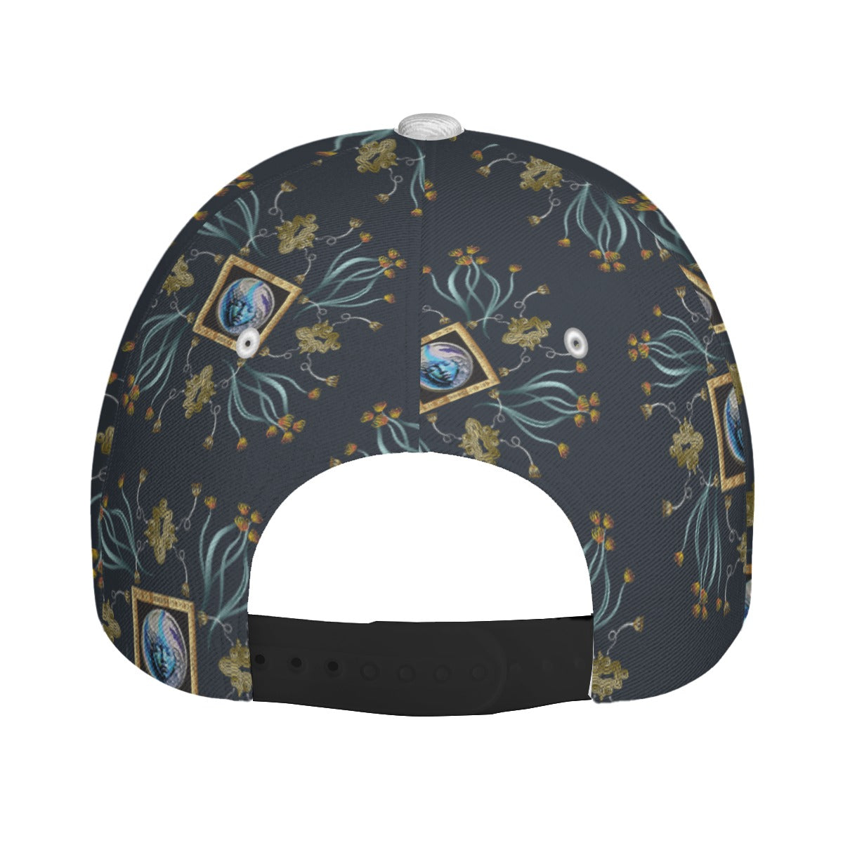 All-Over Print Unisex Peaked Cap With Box Kukloso Abstract Geo No 1134