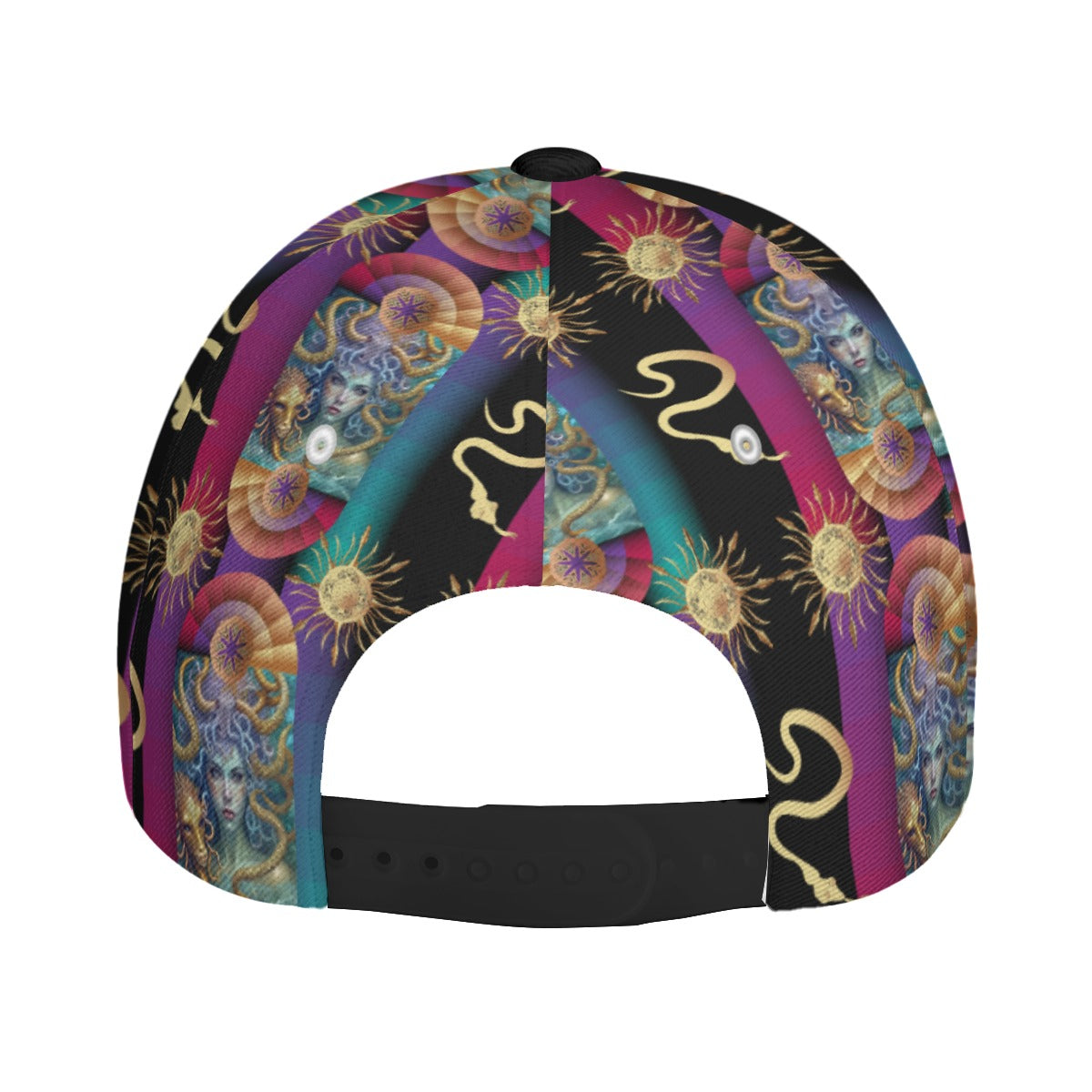 All-Over Print Unisex Peaked Cap With Box Kukloso Abstract Geo No 1214