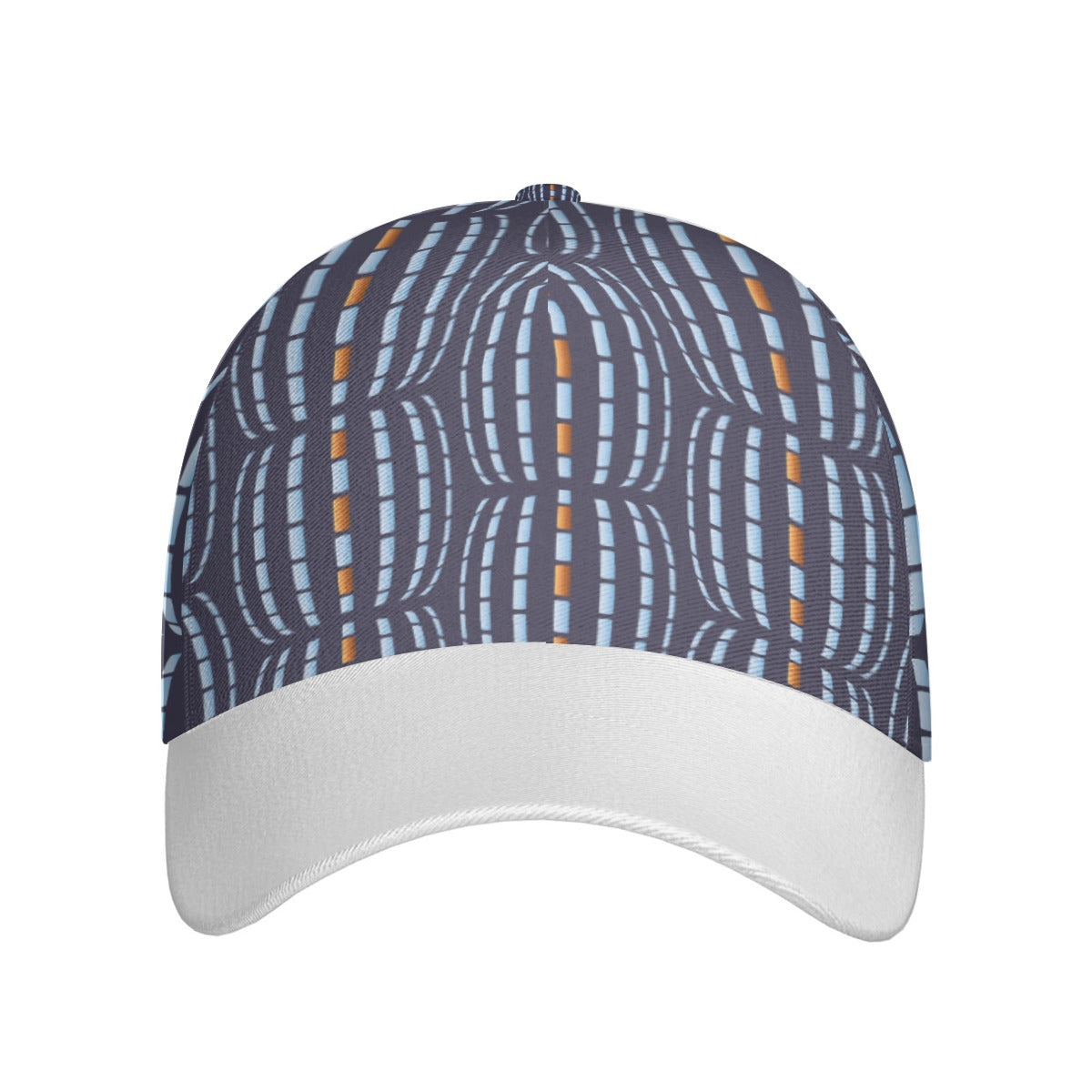 All-Over Unisex Print Peaked Cap With Box Kukloso Abstract Geo No 50