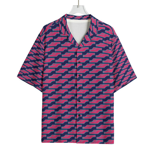 AOP Men's Hawaiian Rayon Shirt Kukloso Geo No 705