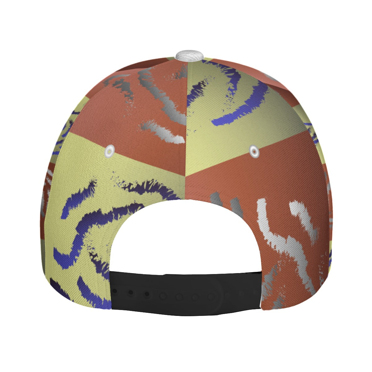 All-Over Print Unisex Peaked Cap With Box Kukloso Abstract Geo No 1380