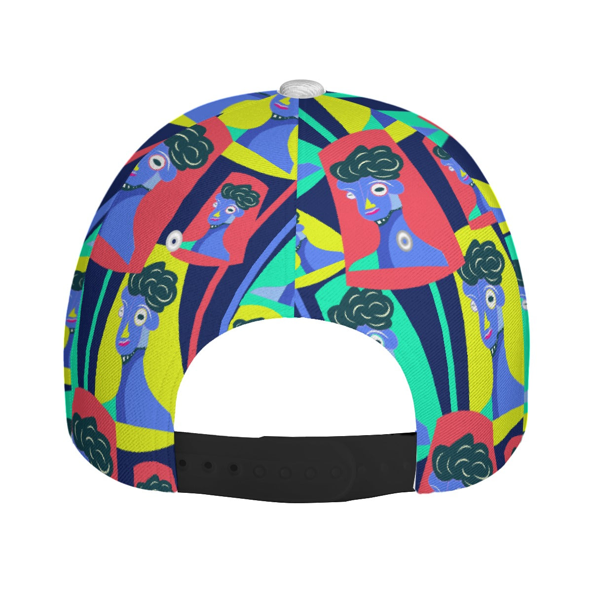 All-Over Print Unisex Peaked Cap With Box Kukloso Abstract Geo No 1396