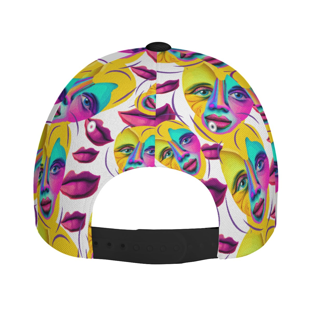 All-Over Print Unisex Peaked Cap With Box Kukloso Abstract Geo No 1248