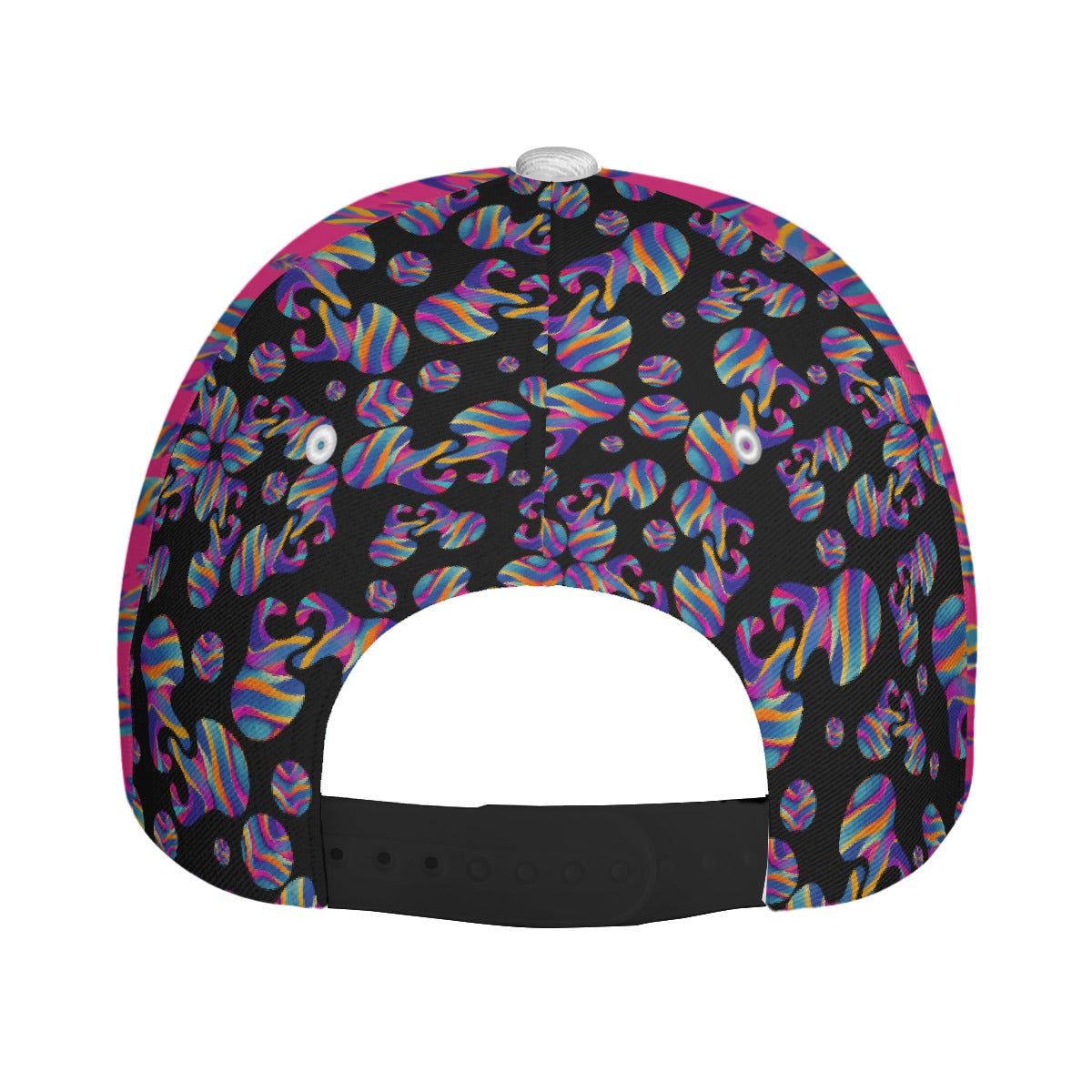 All-Over Print Unisex Peaked Cap With Box Kukloso Abstract Geo No 1066