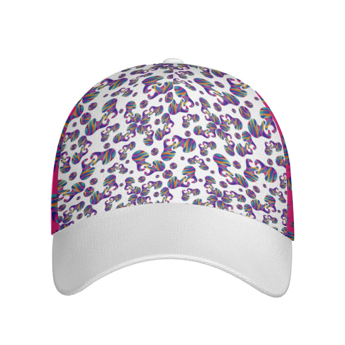 All-Over Print Unisex Peaked Cap With Box Kukloso Abstract Geo No 1066