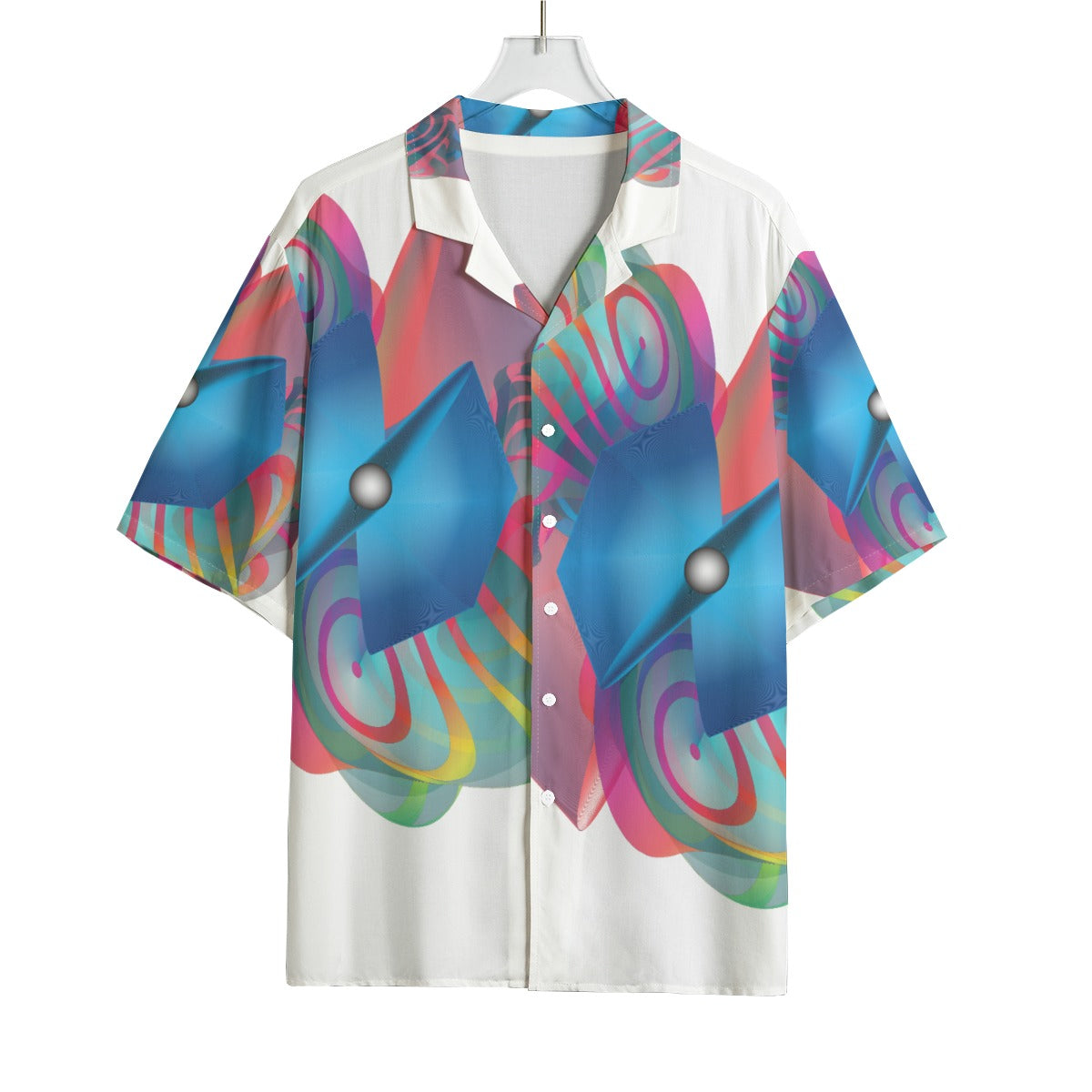 AOP Men's Hawaiian Rayon Shirt Kukloso No 3144