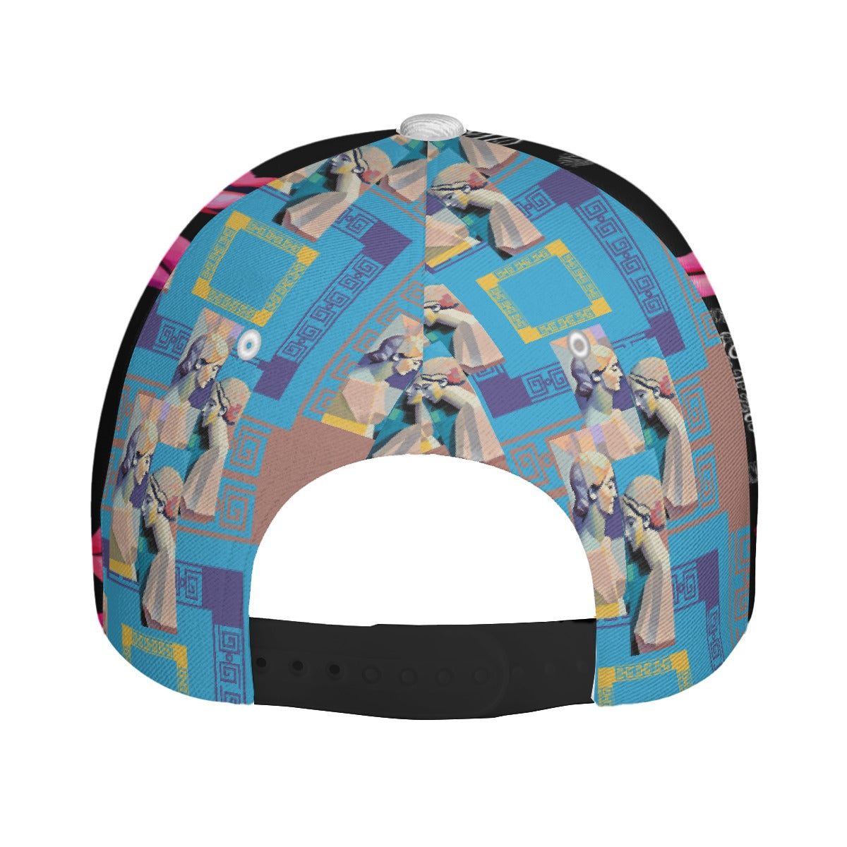 All-Over Print Unisex Peaked Cap With Box Kukloso Abstract Geo No 735