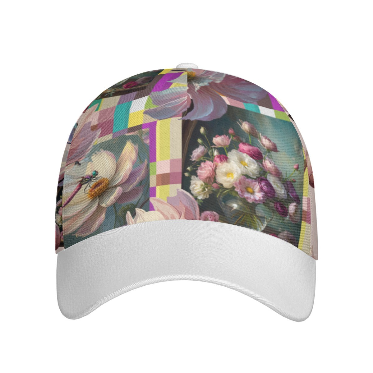 All-Over Print Unisex Peaked Cap With Box Kukloso Abstract Geo No 591