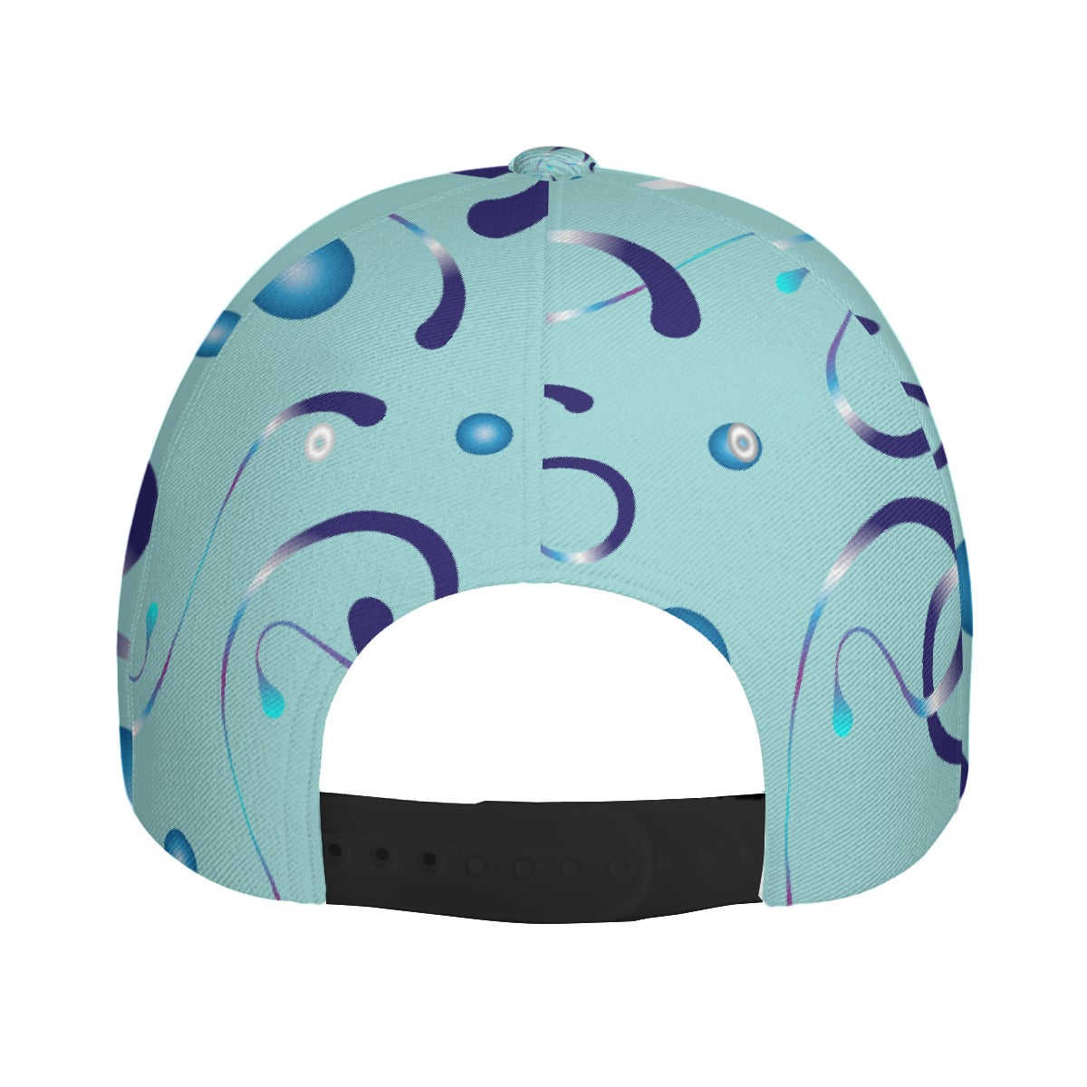 All-Over Unisex Print Peaked Cap With Box Kukloso Abstract Geo No 498