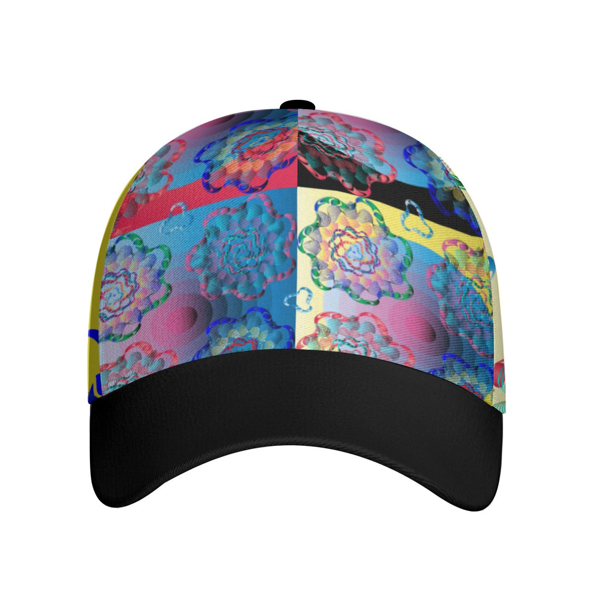 All-Over Print Unisex Peaked Cap With Box Kukloso Abstract Geo No 938