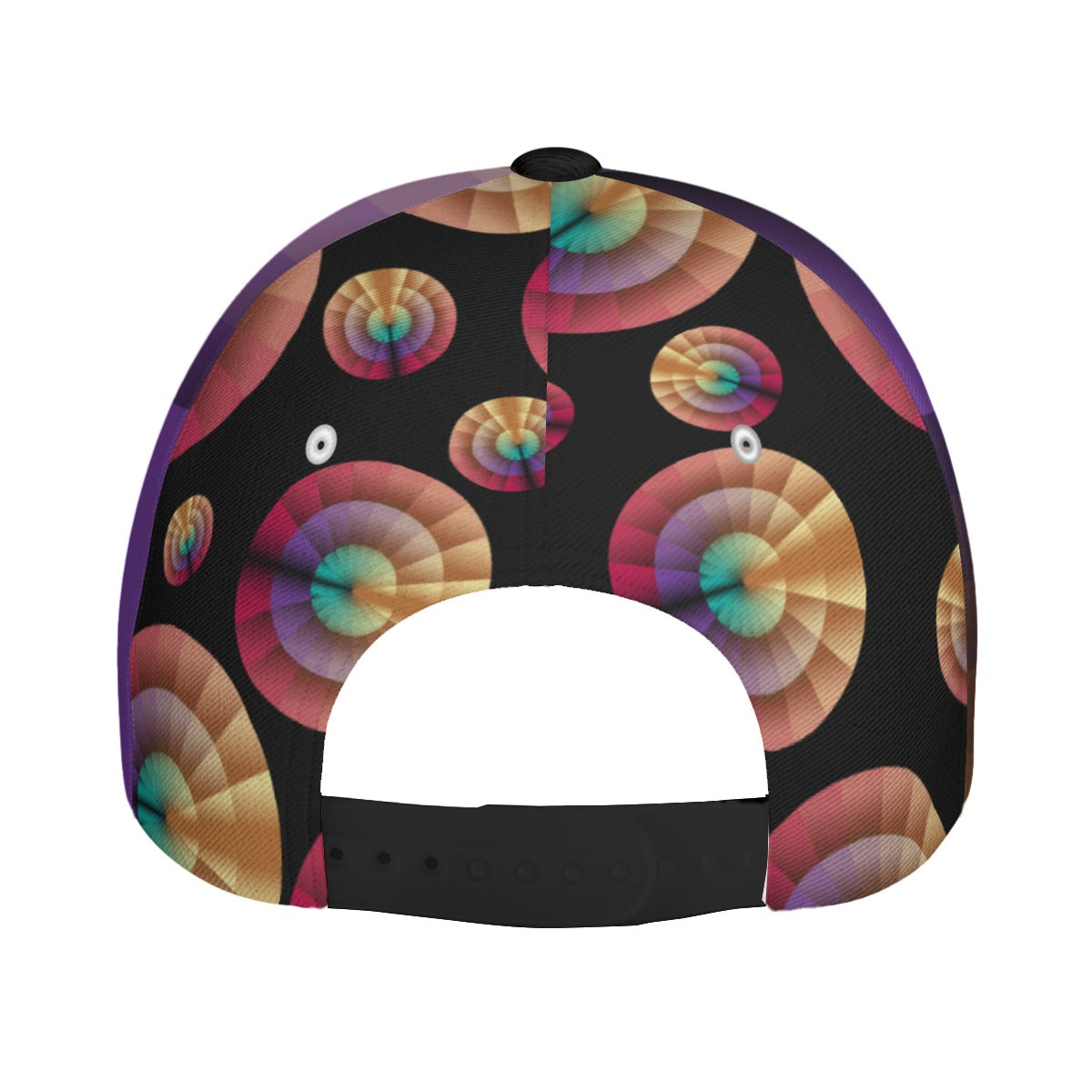 All-Over Print Unisex Peaked Cap With Box Kukloso Abstract Geo No 1219