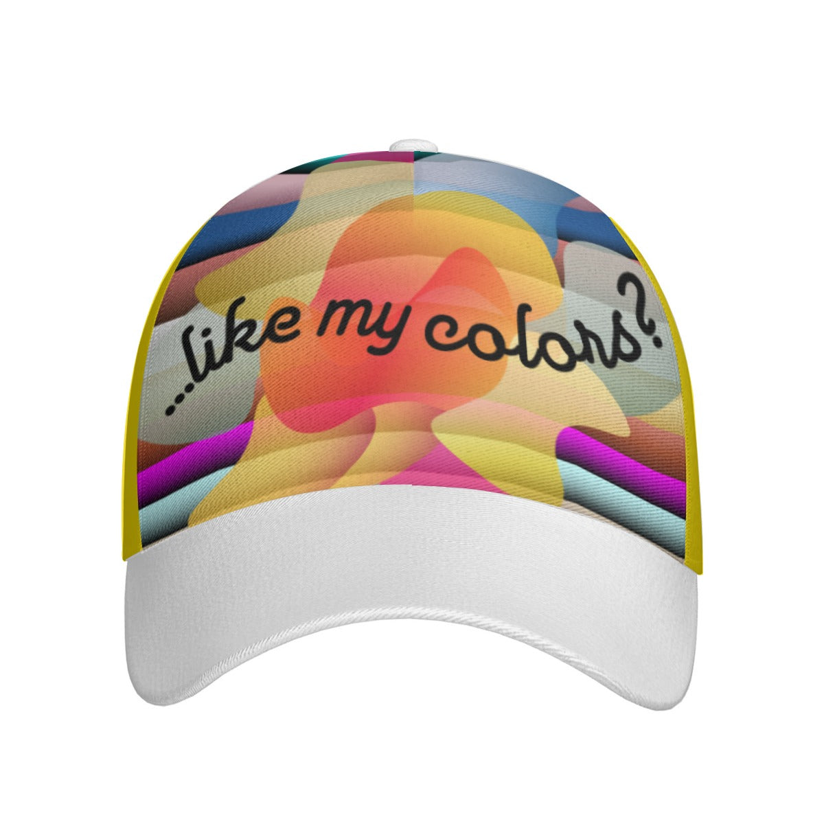 All-Over Print Unisex Peaked Cap With Box Kukloso Abstract Geo No 1579