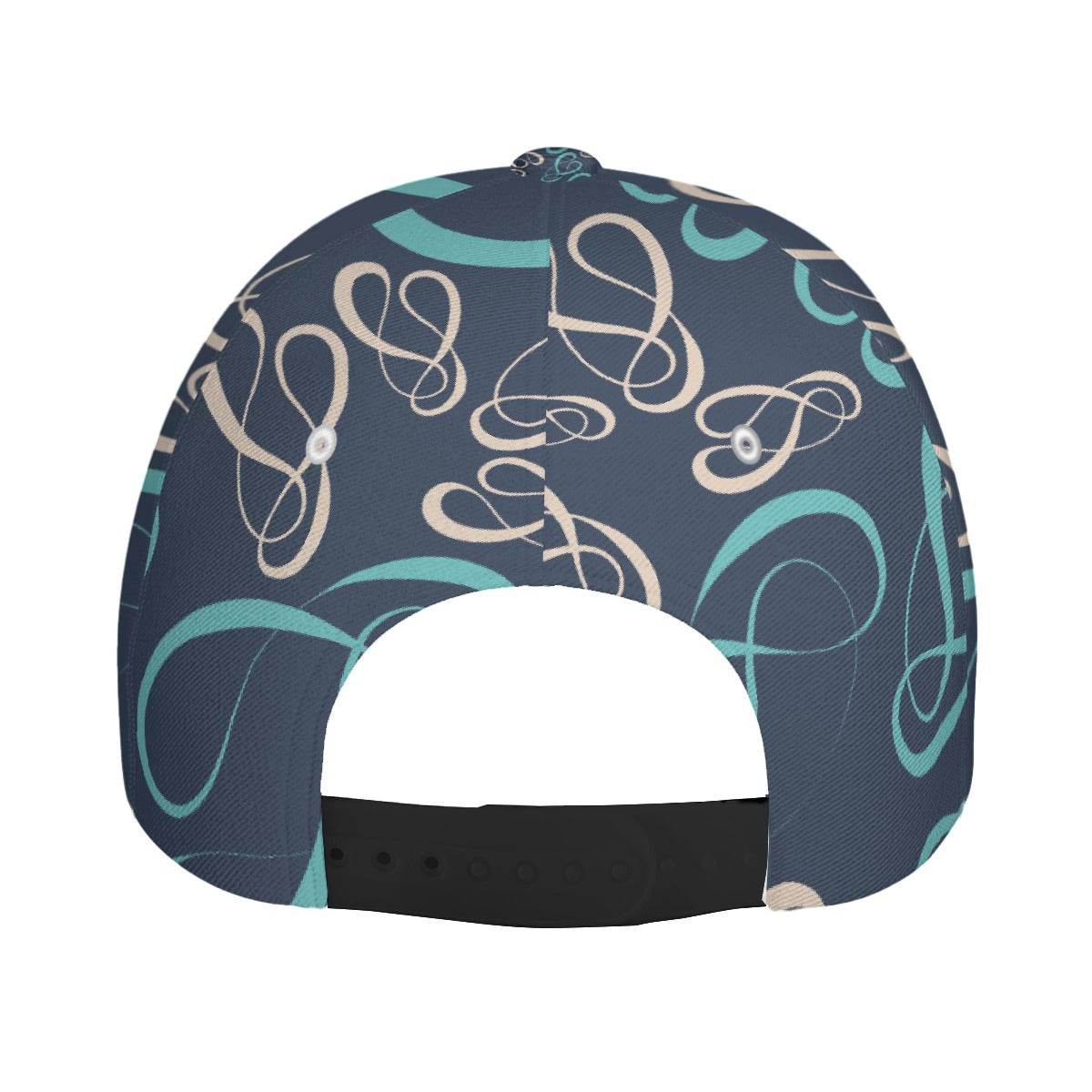 All-Over Unisex Print Peaked Cap With Box Kukloso Abstract Geo No 77