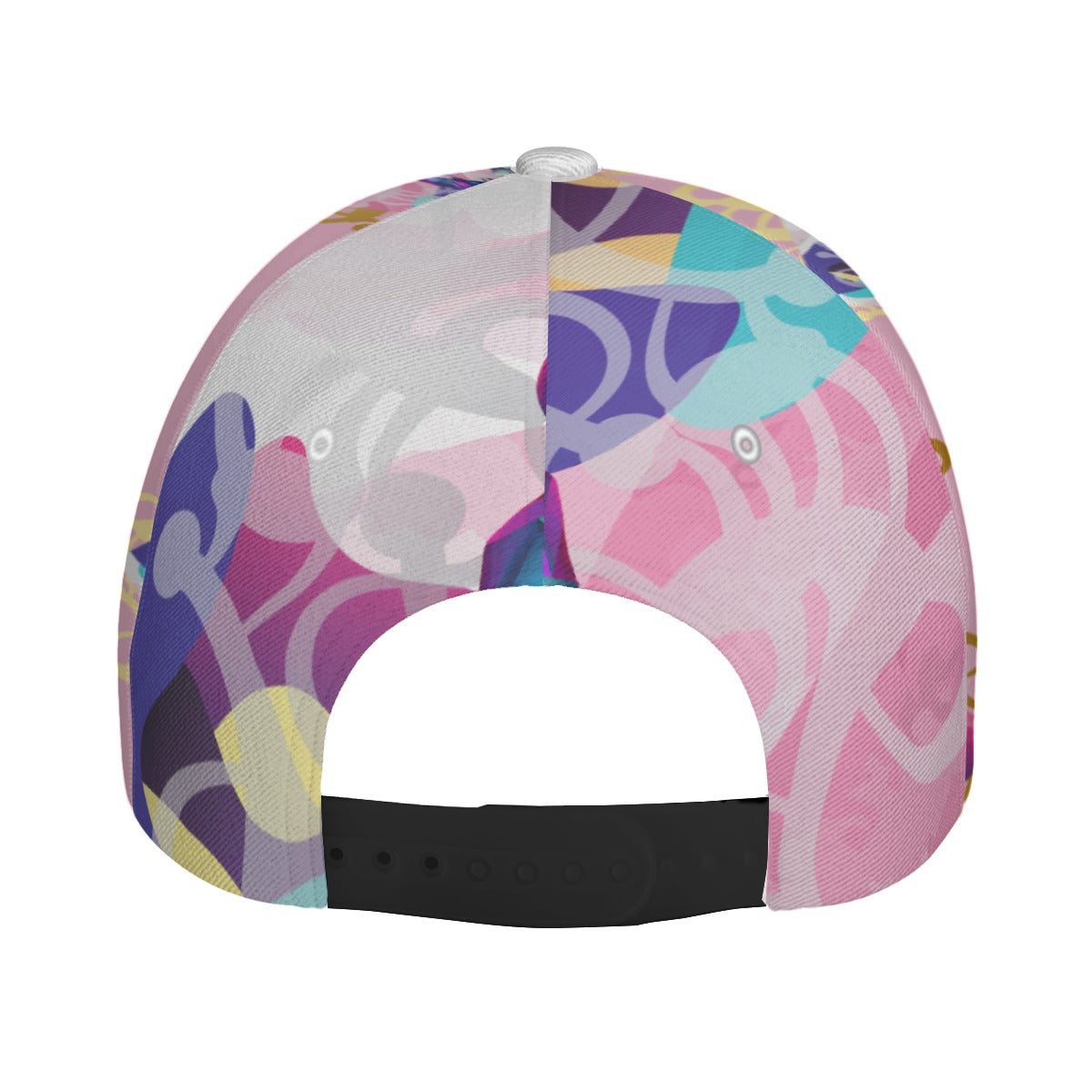 All-Over Print Unisex Peaked Cap With Box Kukloso Abstract Geo No 1636