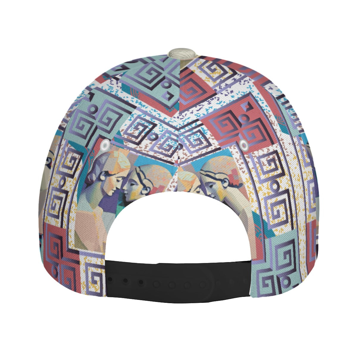 All-Over Print Unisex Peaked Cap With Box Kukloso Abstract Geo No 731