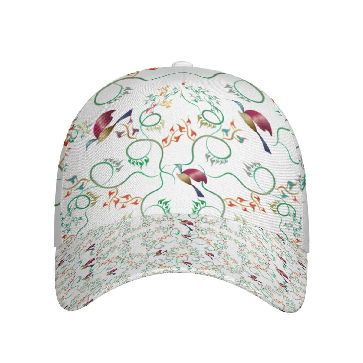 All-Over Print Unisex Peaked Cap With Box Kukloso Abstract Geo No1353