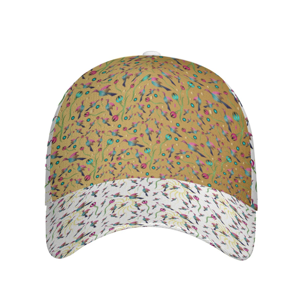 All-Over Print Unisex Peaked Cap With Box Kukloso Abstract Geo No 1490