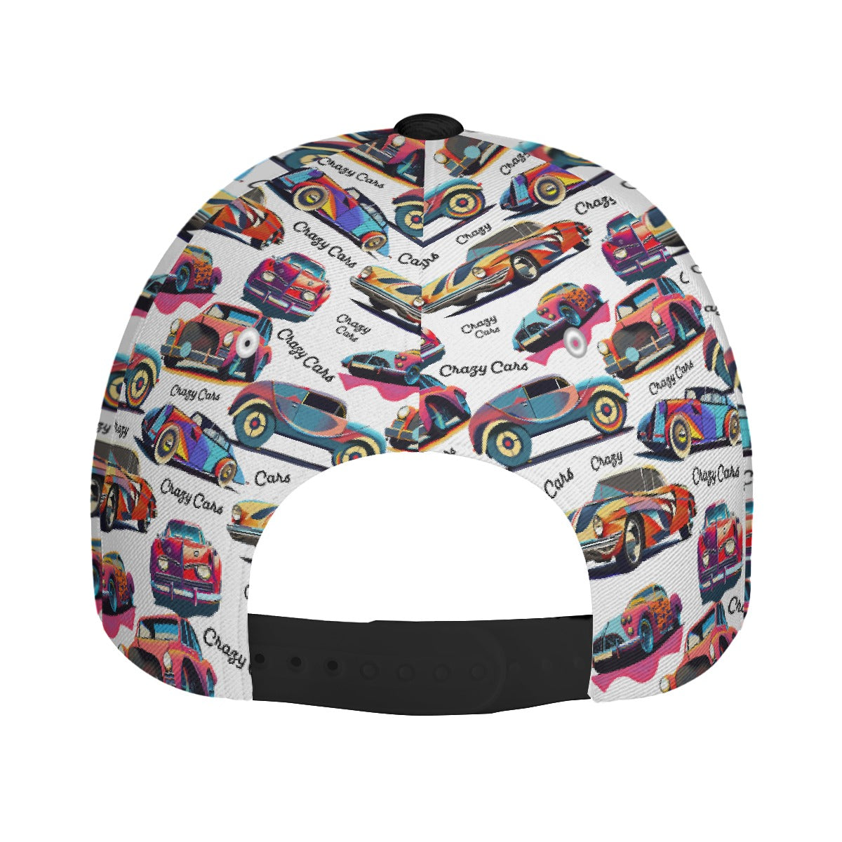 All-Over Print Unisex Peaked Cap With Box Kukloso Crazy Cars