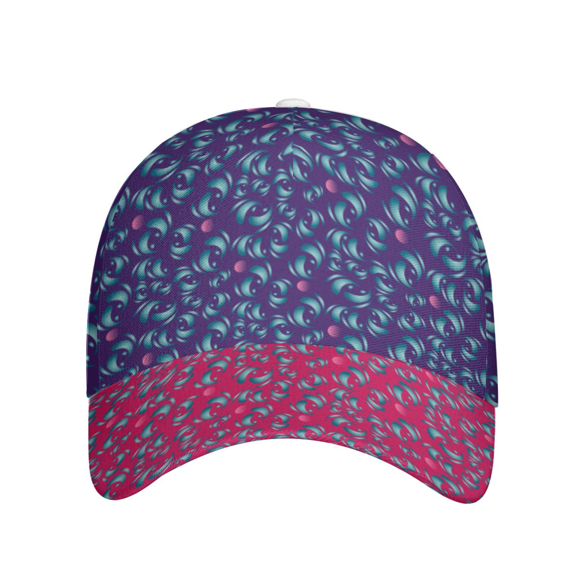 All-Over Print Unisex Peaked Cap With Box Kukloso Abstract Geo No 1182