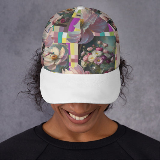 All-Over Print Unisex Peaked Cap With Box Kukloso Abstract Geo No 591