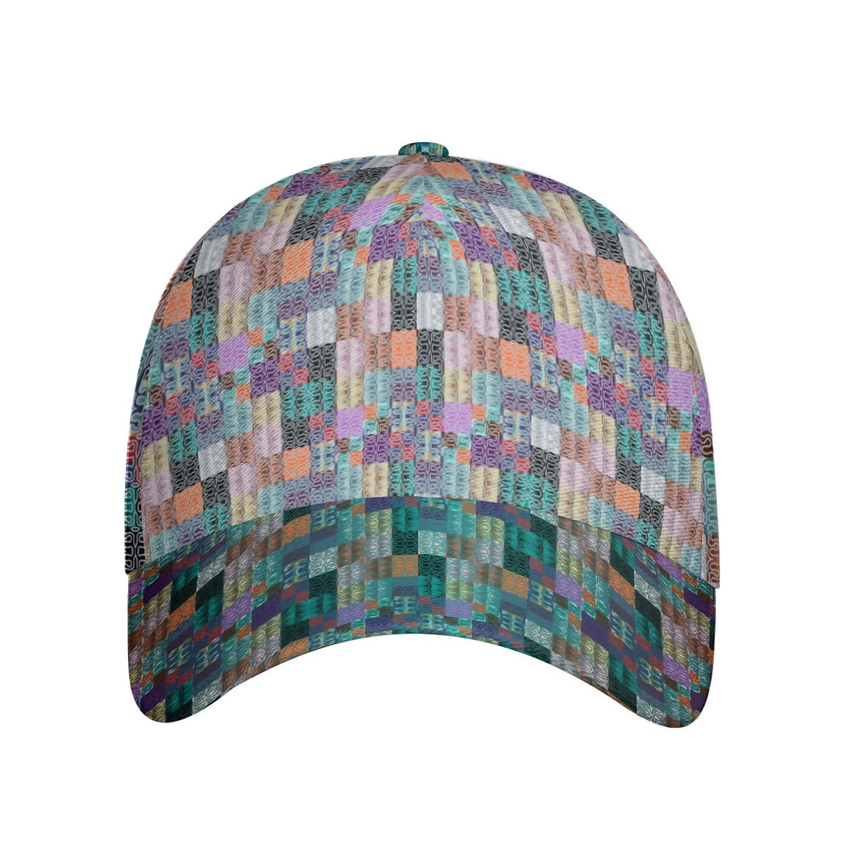 All-Over Print Unisex Peaked Cap With Box Kukloso Geo Abstract No 265