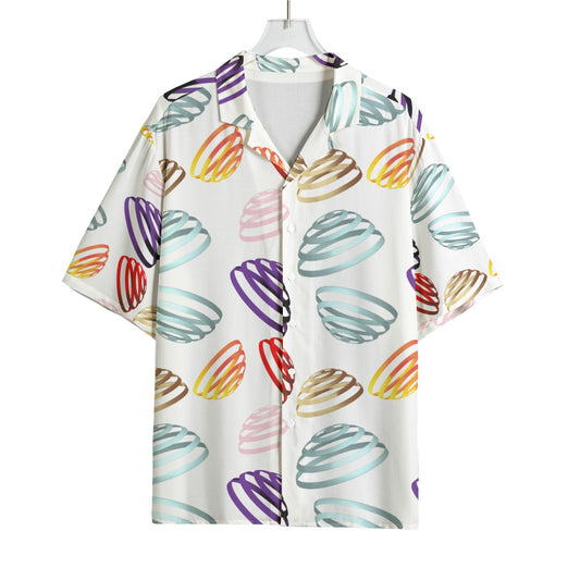 AOP Men's Hawaiian Rayon Shirt Kukloso Geo No 506