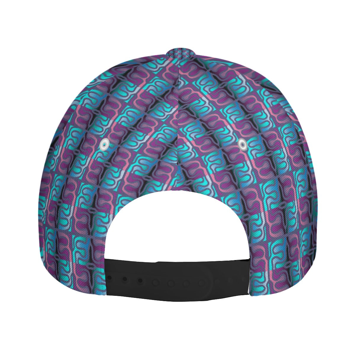 All-Over Unisex Print Peaked Cap With Box Kukloso Abstract Geo No 125