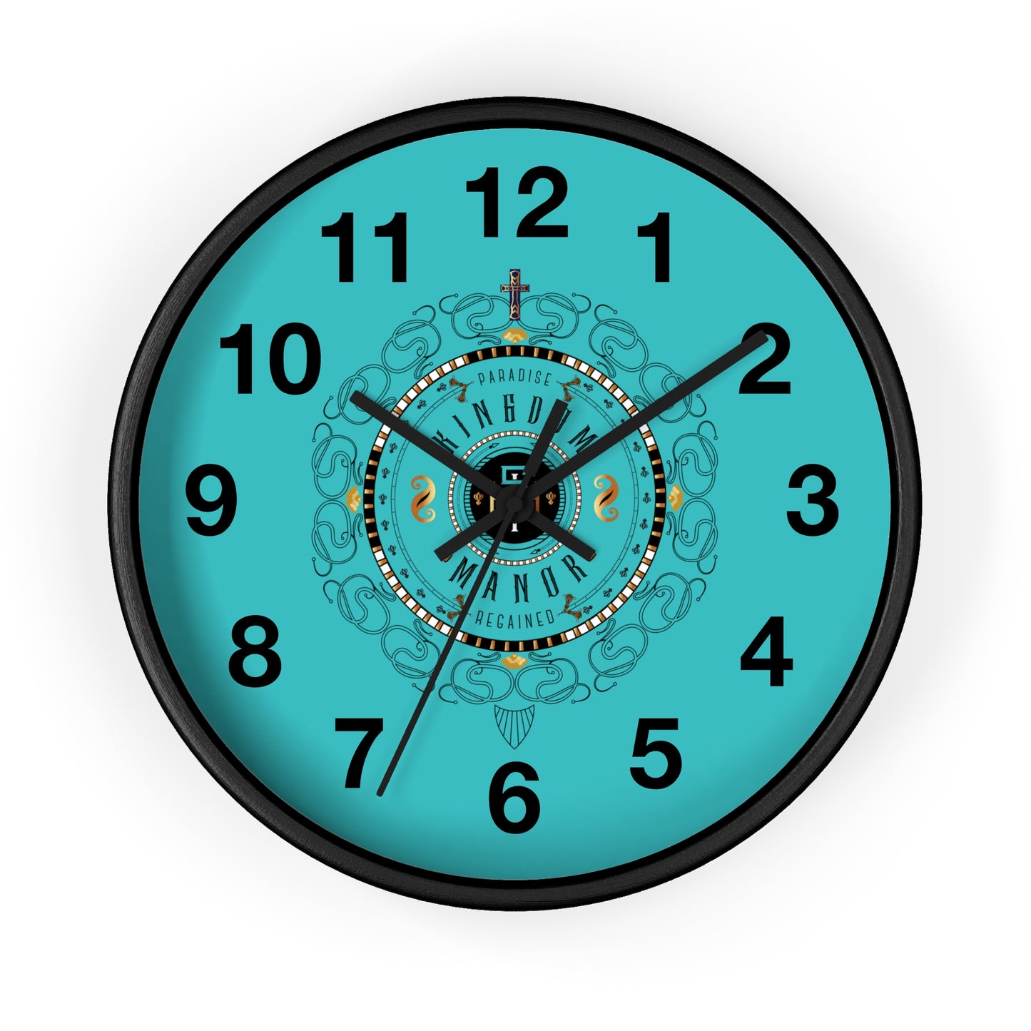 Wall Clock Kukloso 'Kingdom Manor' A Metaphor for Heaven - Free Shipping