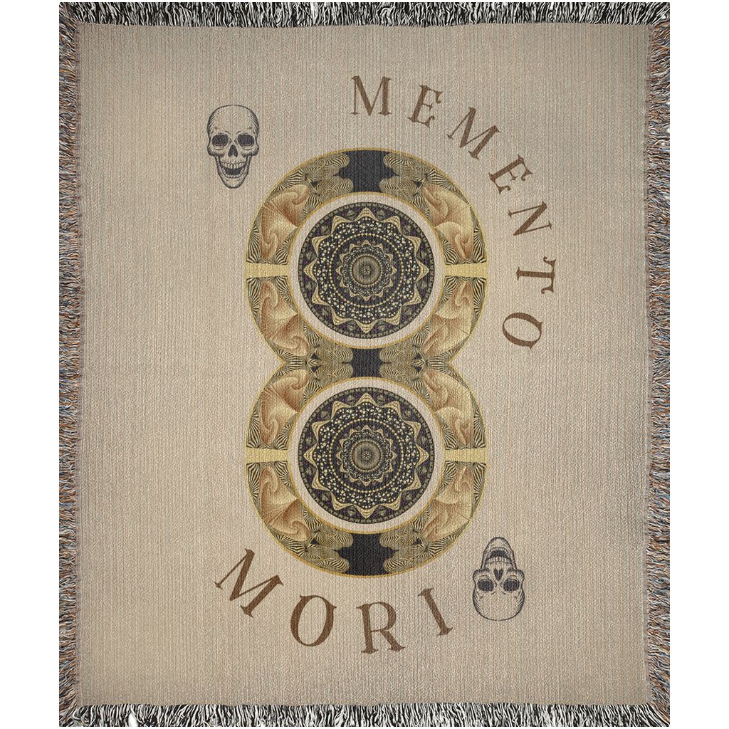 Woven Blankets Kukloso Kuklos No 4429 'Memento Mori' - Free Shipping