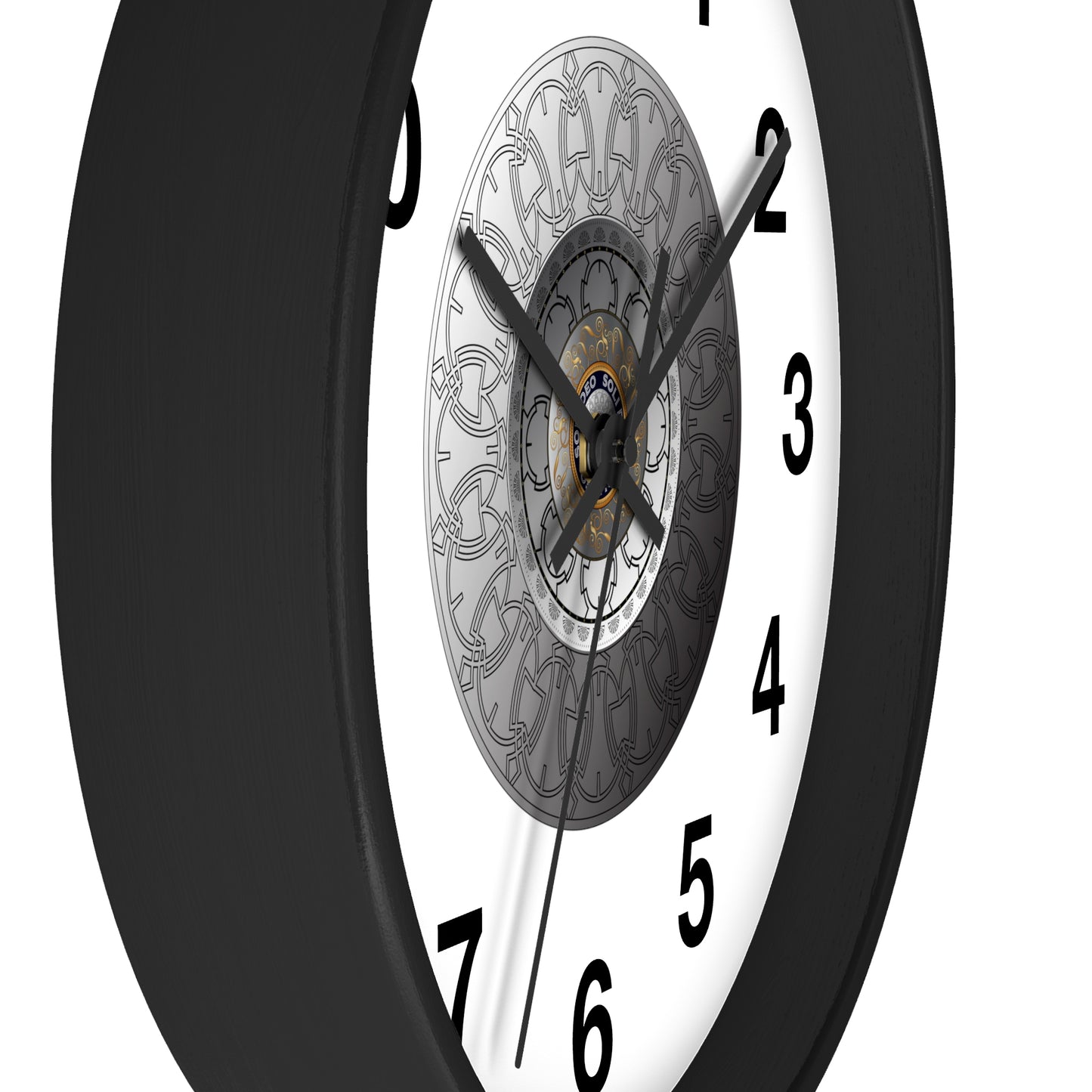 Wall Clock Kukloso OVC No 4288 Mandala - Free Shipping