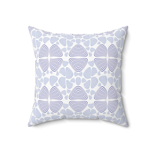 Spun Polyester Square Pillow Kukloso MDFS No 80 - Free Shipping