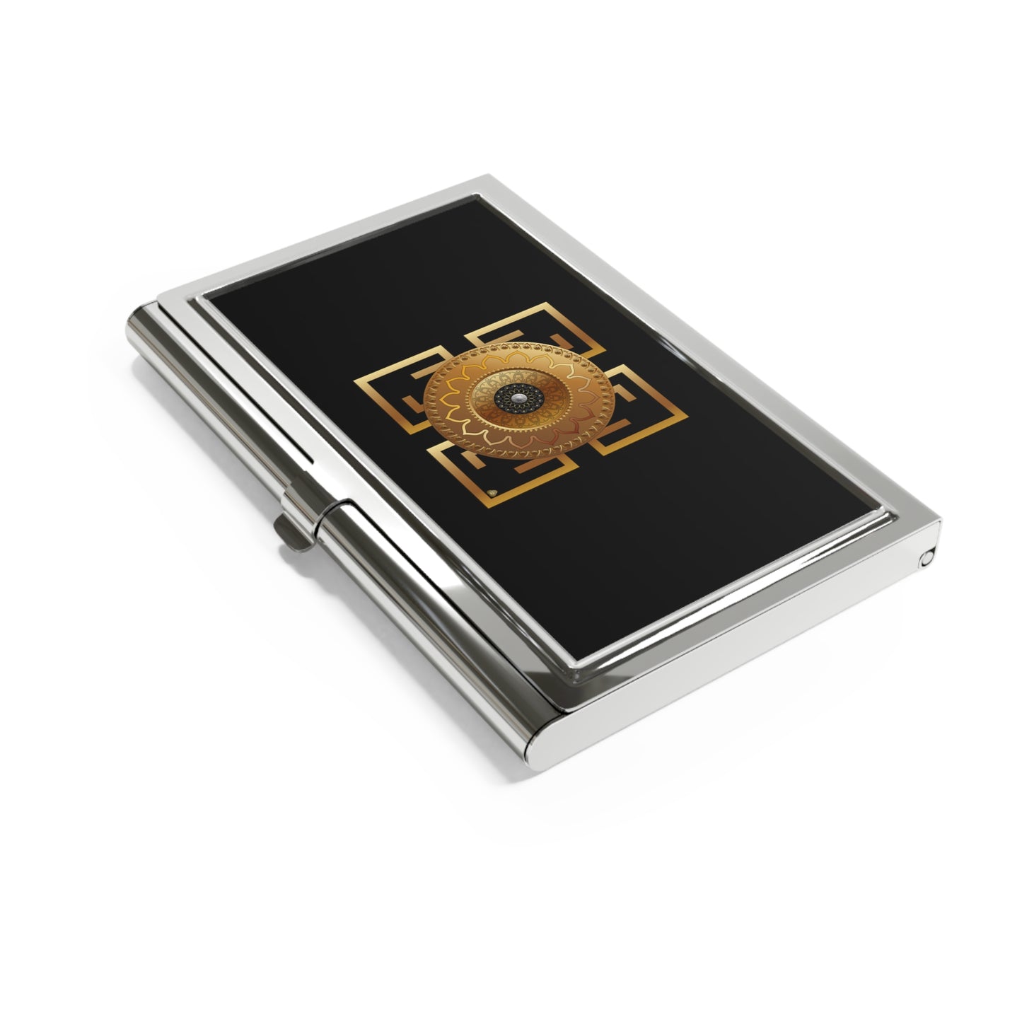 Business Card Holder Kukloso OVC No 4192 Mandala Greek Border Motif - Free Shipping