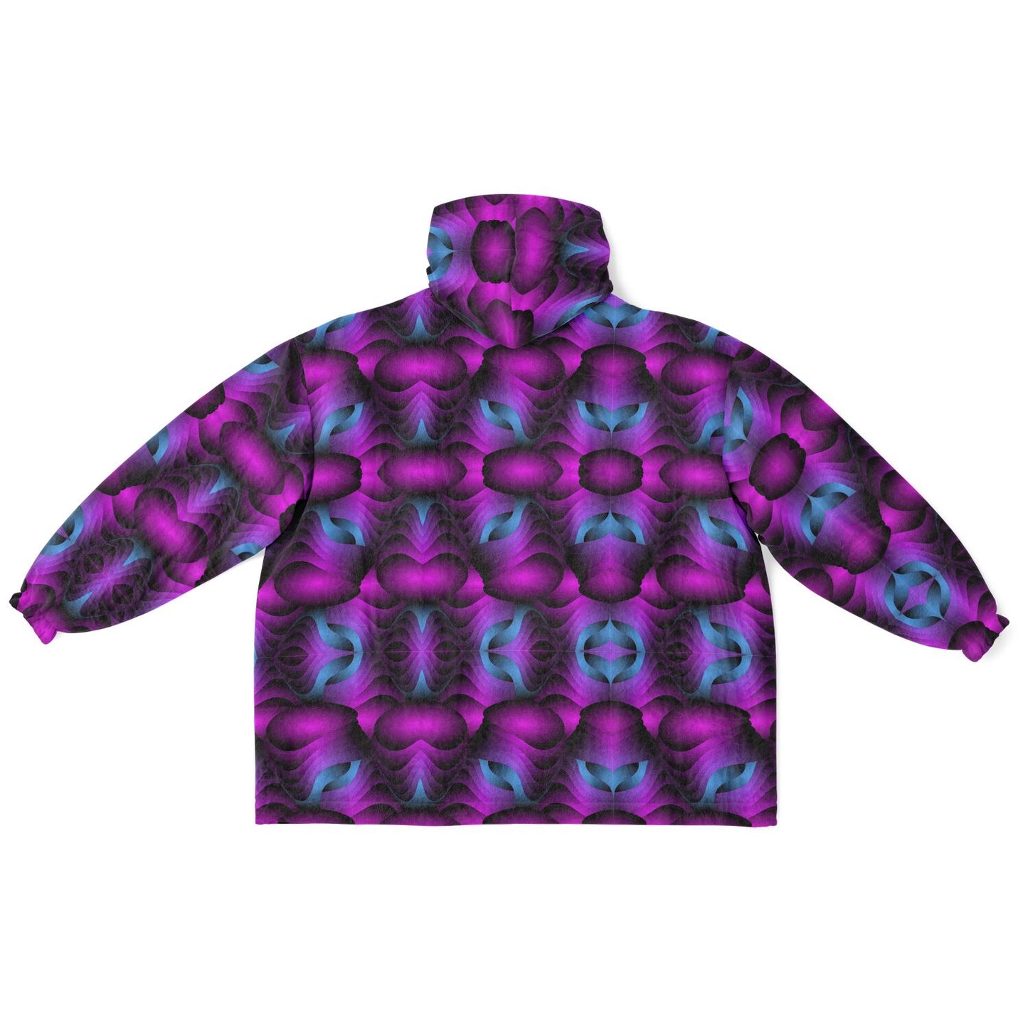 Snug Hoodie Economy - AOP Kukloso Ice Cream Swirls No 57 - Free Shipping