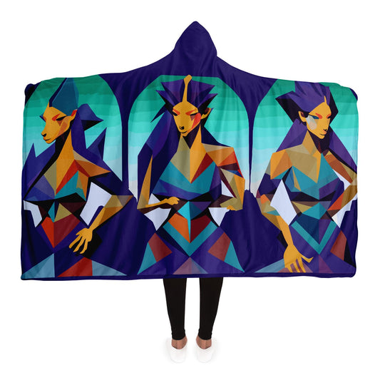 Hooded Blanket - AOP Kukloso The Decision Makers No 1 - Free Shipping