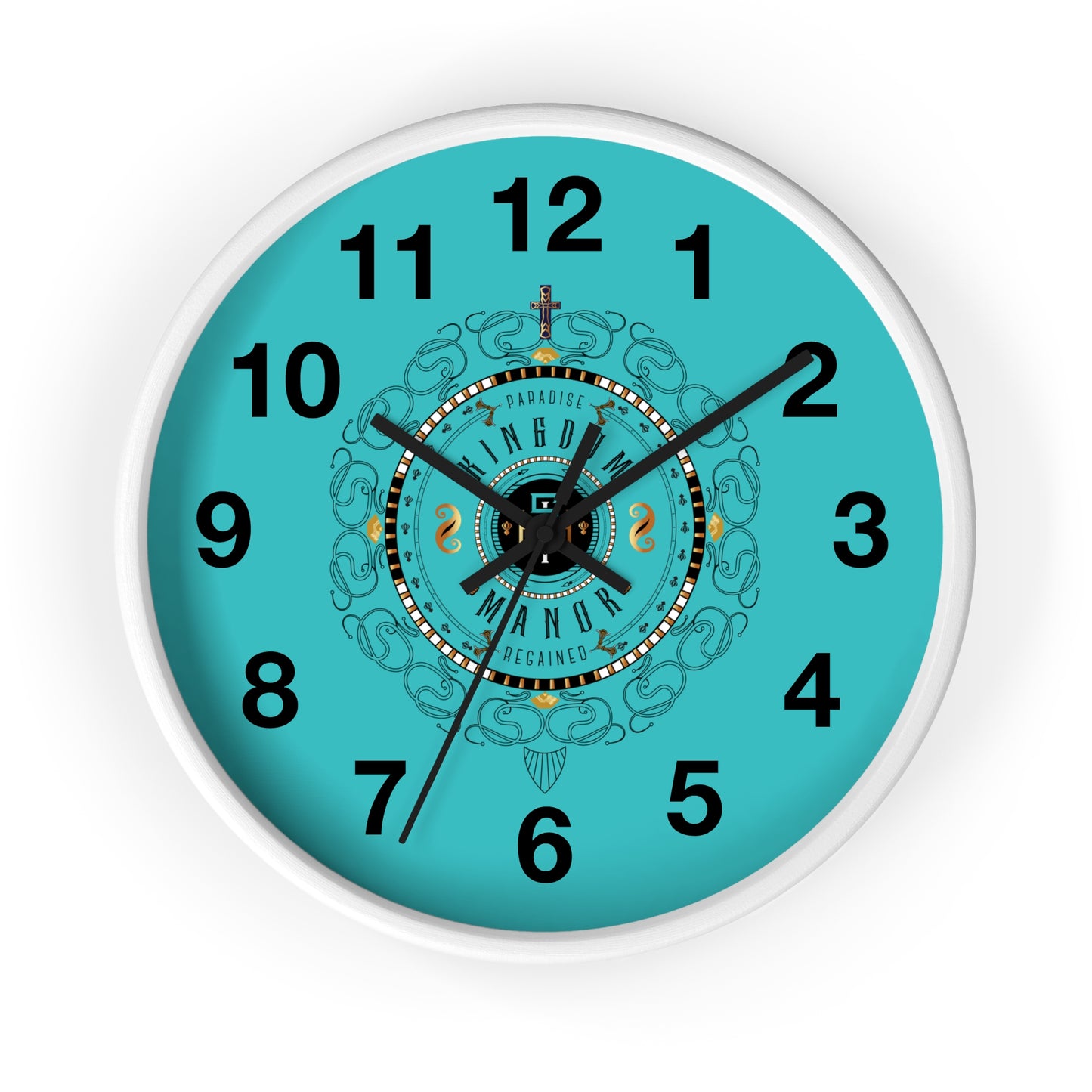 Wall Clock Kukloso 'Kingdom Manor' A Metaphor for Heaven - Free Shipping