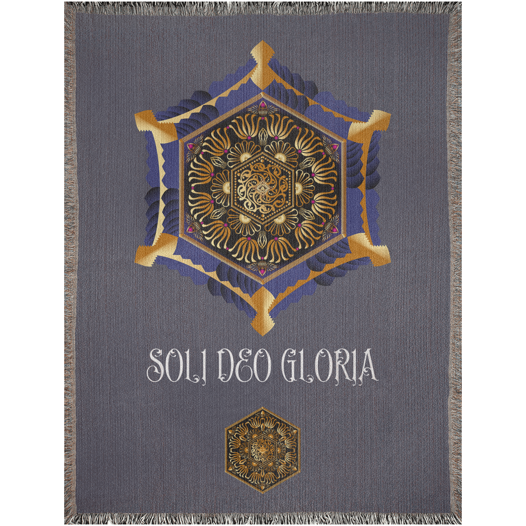 Woven Blankets Kukloso Kuklos No 4427 ' Soli Deo Gloria' -  Free Shipping