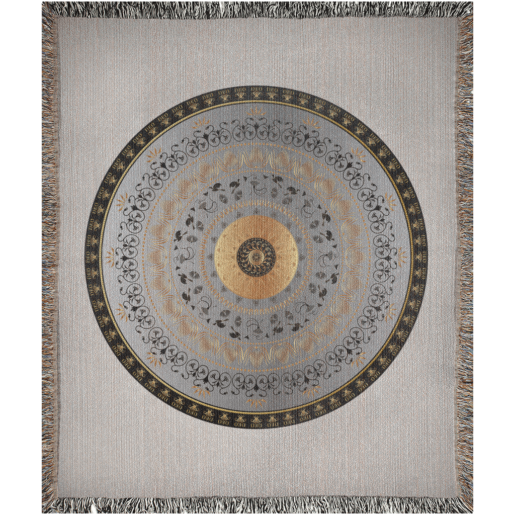 Woven Blankets Kukloso Mandala Kuklos No 4349 - Free Shipping