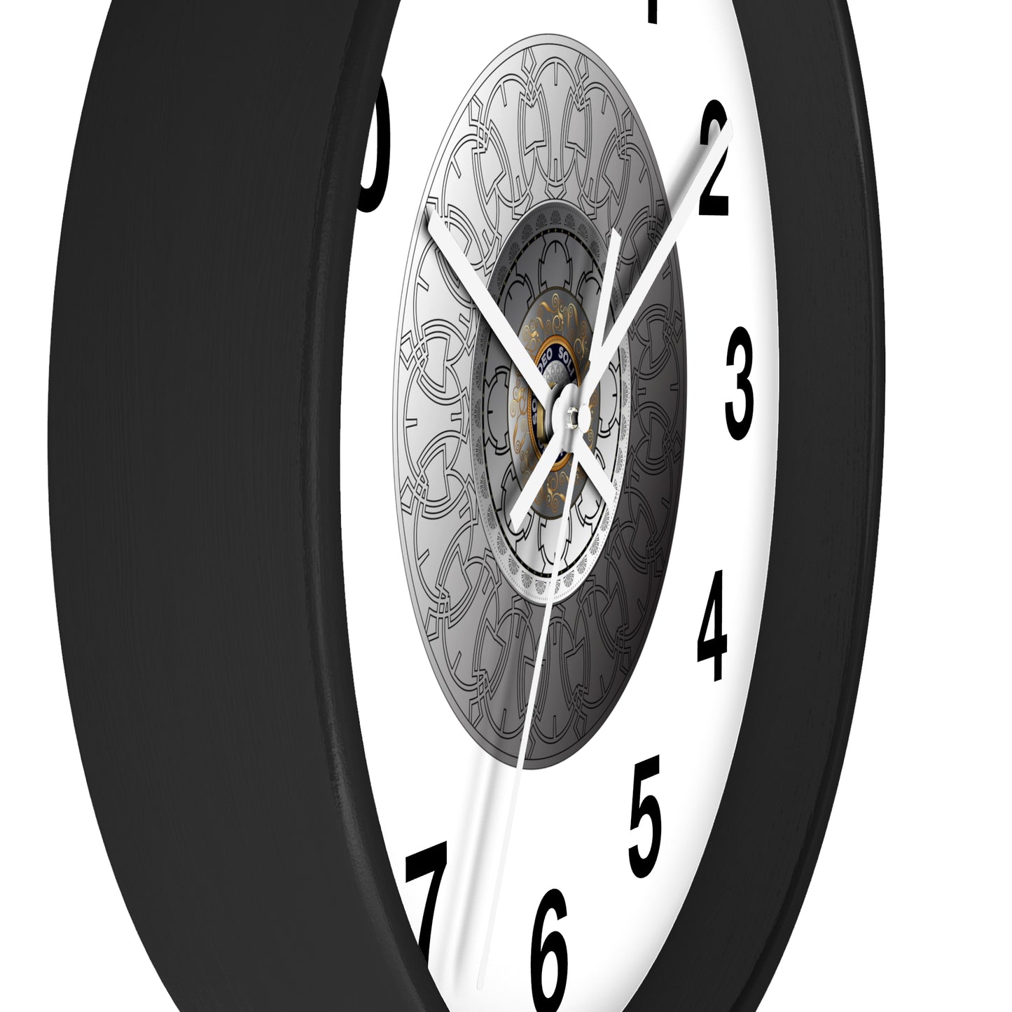 Wall Clock Kukloso OVC No 4288 Mandala - Free Shipping