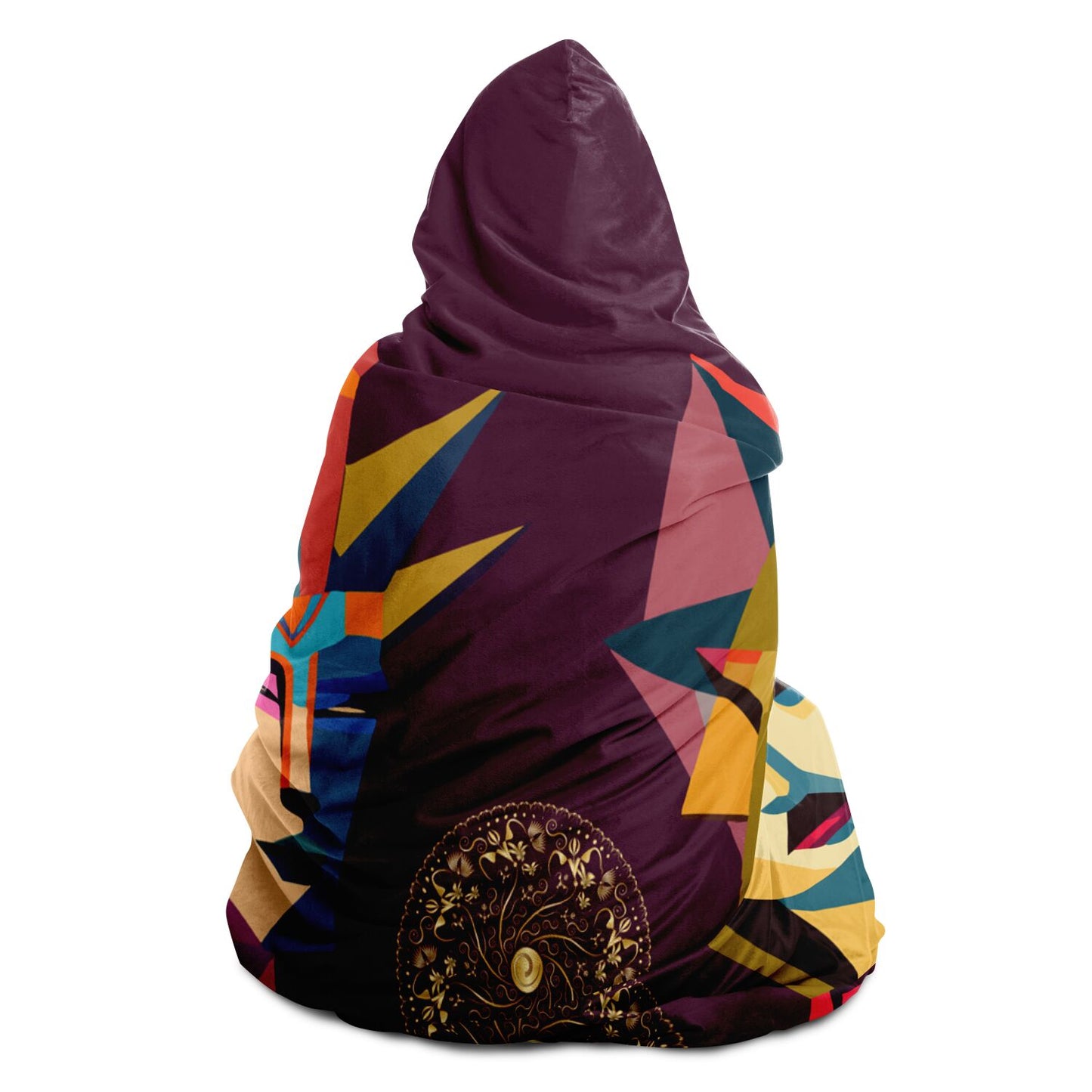 Hooded Blanket - AOP Kukloso The Couple No 1 - Free Shipping