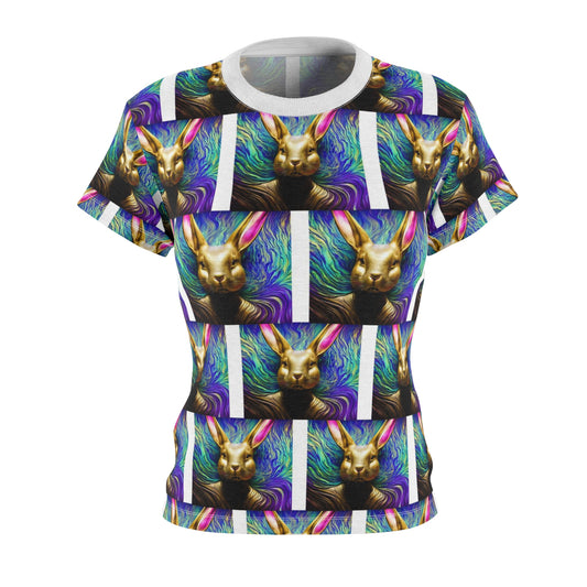 Women's Cut & Sew Tee (AOP) Kukloso Cubist Mr. Rabbit - Free Shipping