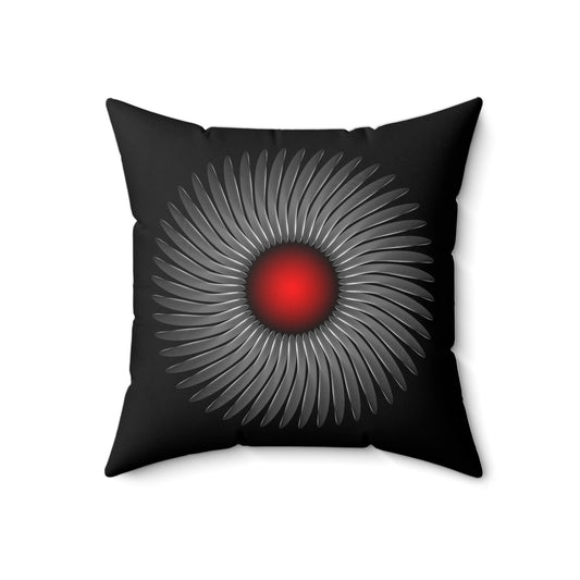 Spun Polyester Square Pillow Kukloso Graphic No 79 - Free Shippng